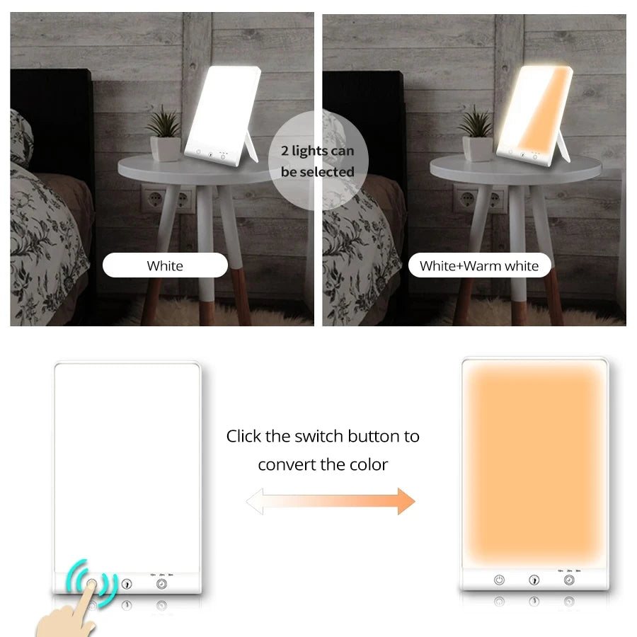 Daglichtlamp instellingen