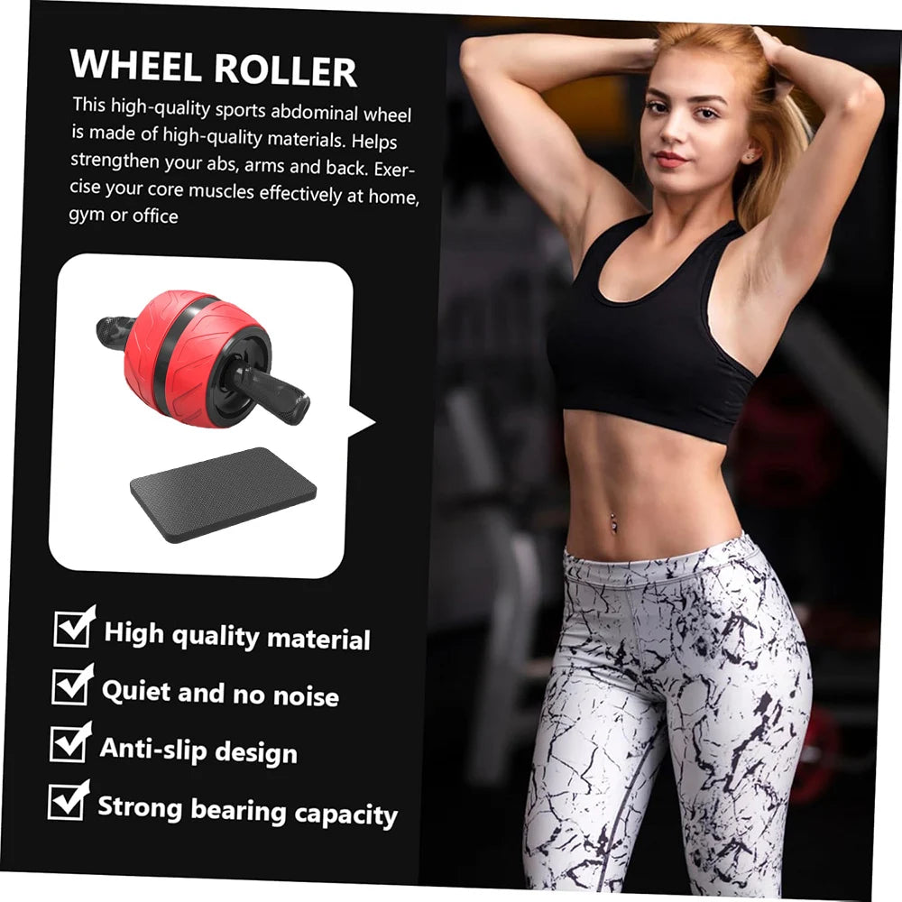 Ab Roller — Roue Abdominale avec Tapis de Genoux-5