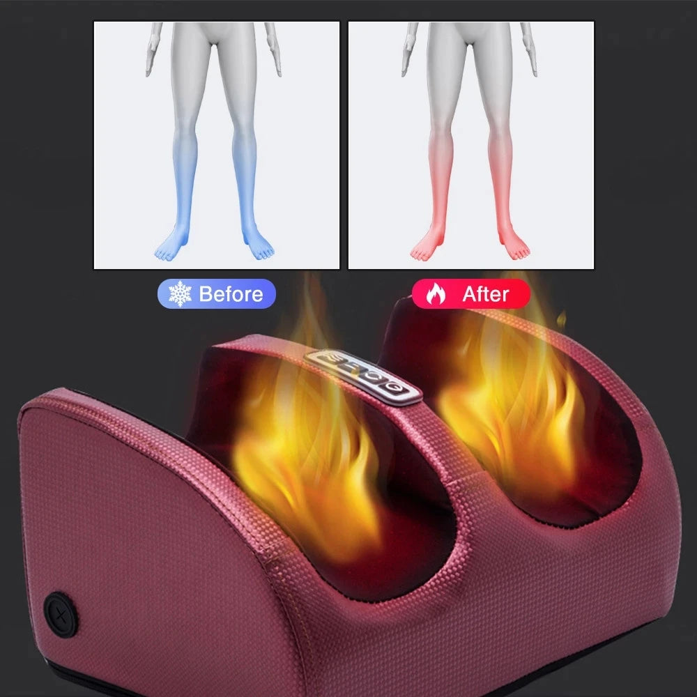 Voetmassager met warmte