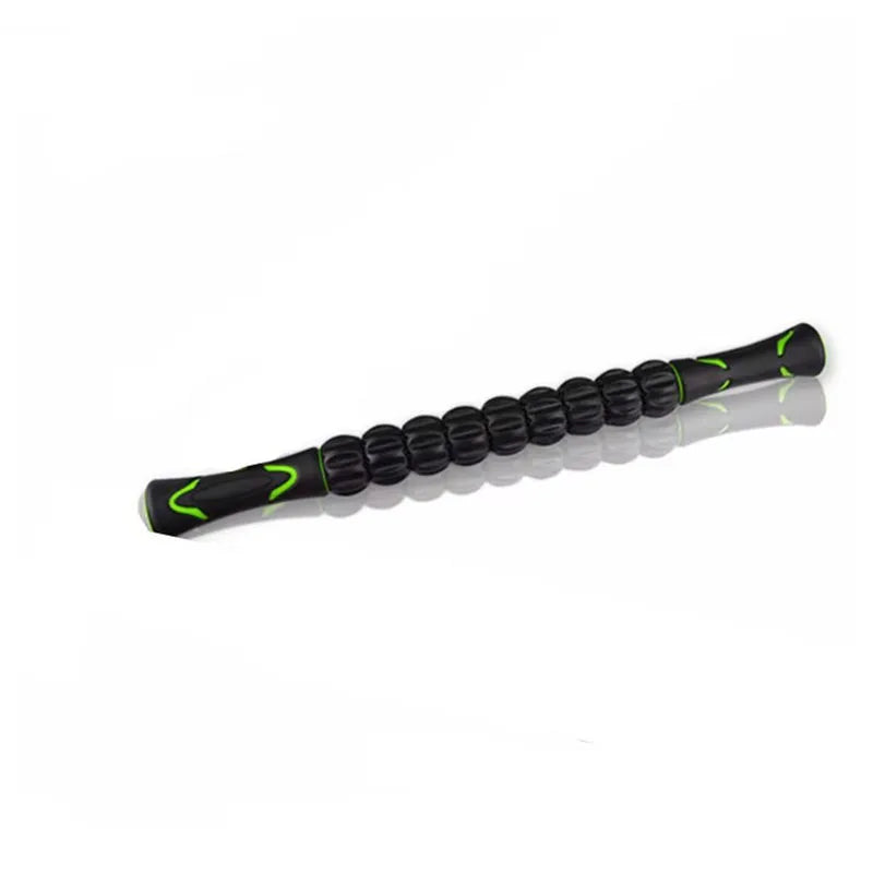 Massage roller stick in gebruik