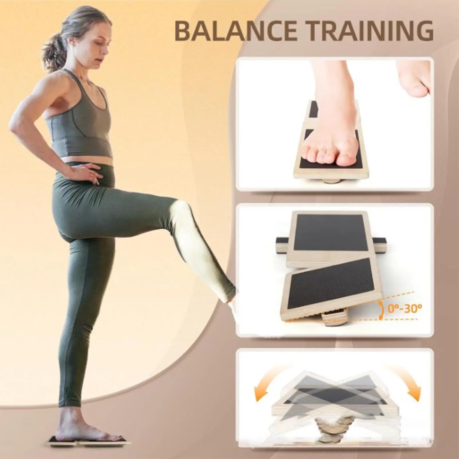 Balance Board — Hout