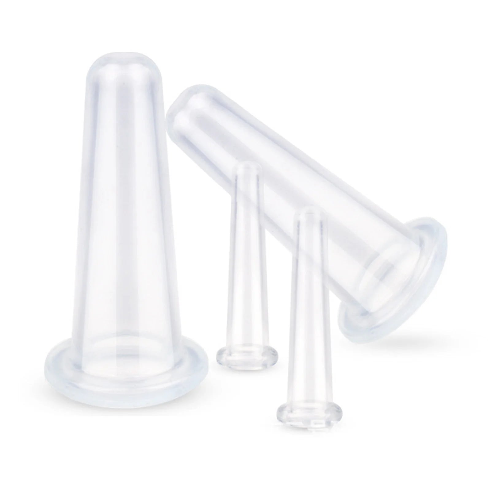 Cupping Set — Siliconen Gezichtscups (4 Stuks)