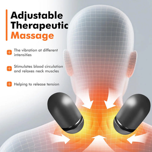 3-in-1 Nekmassage Kussen — Shiatsu met Warmte