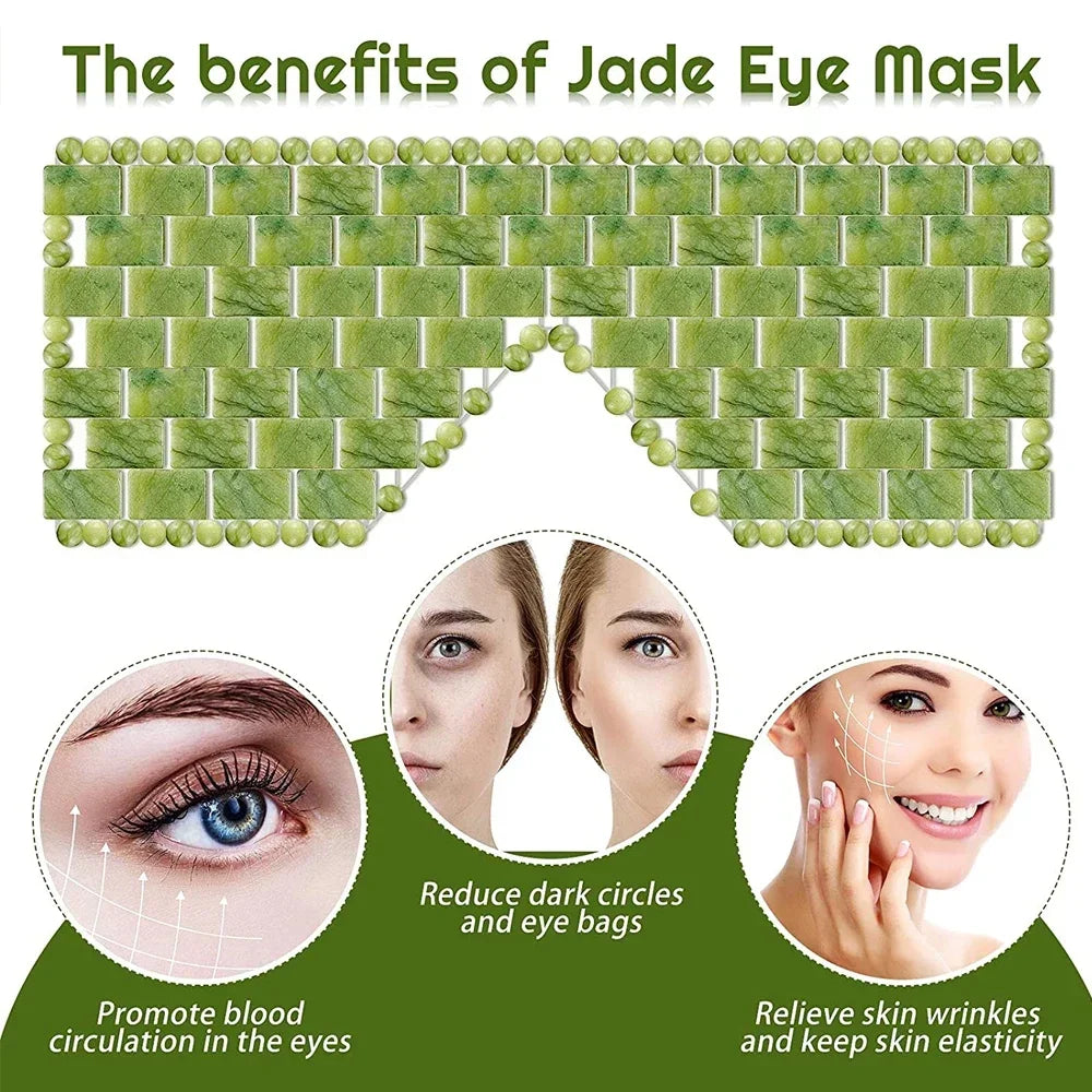 Jade Oogmasker — Verkoelend Massagemasker-4