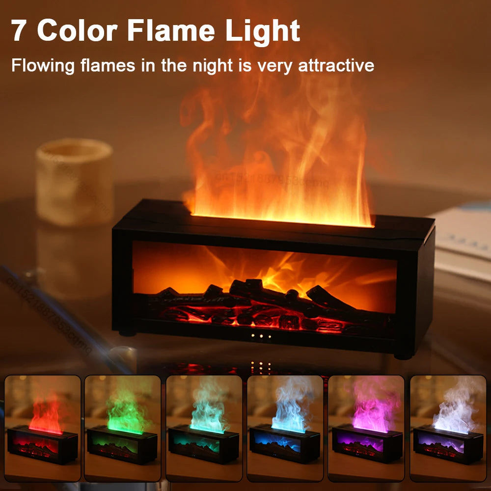 Vlam effect aroma diffuser sfeerhaard