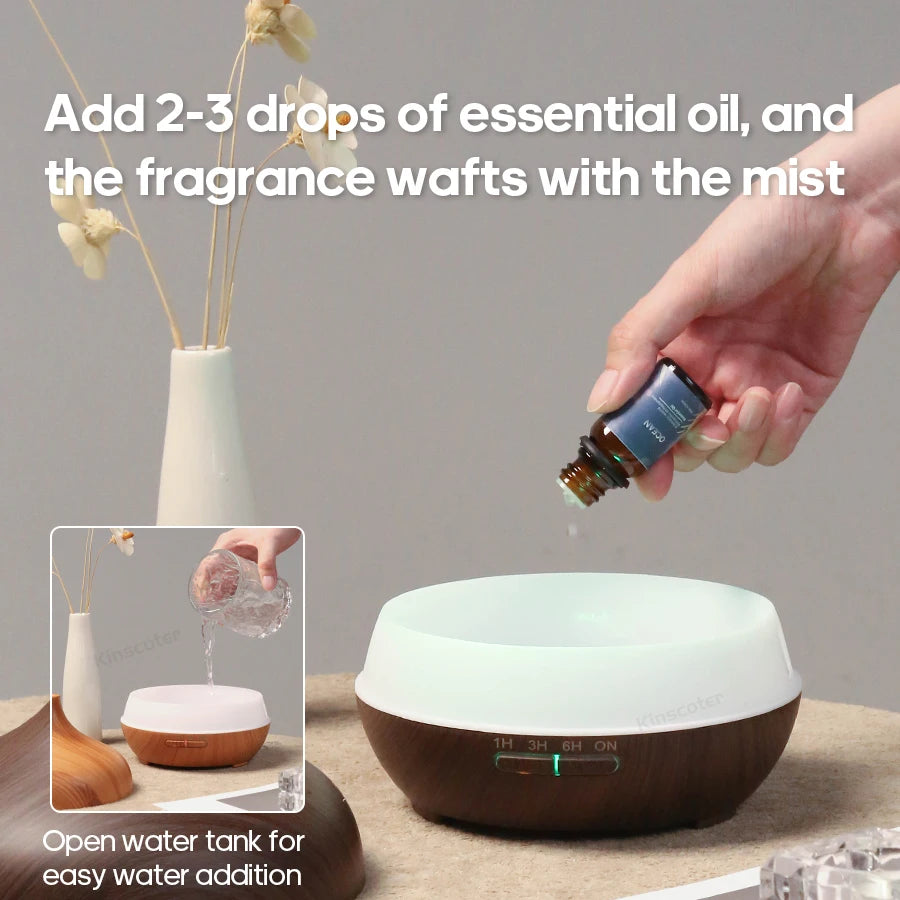 Aromatherapie diffuser met mist