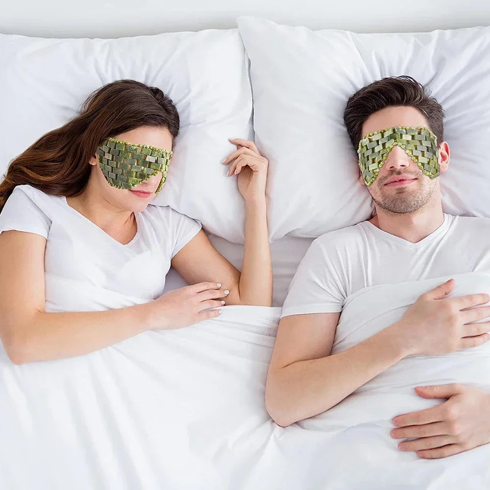 Jade Oogmasker — Verkoelend Massagemasker-5