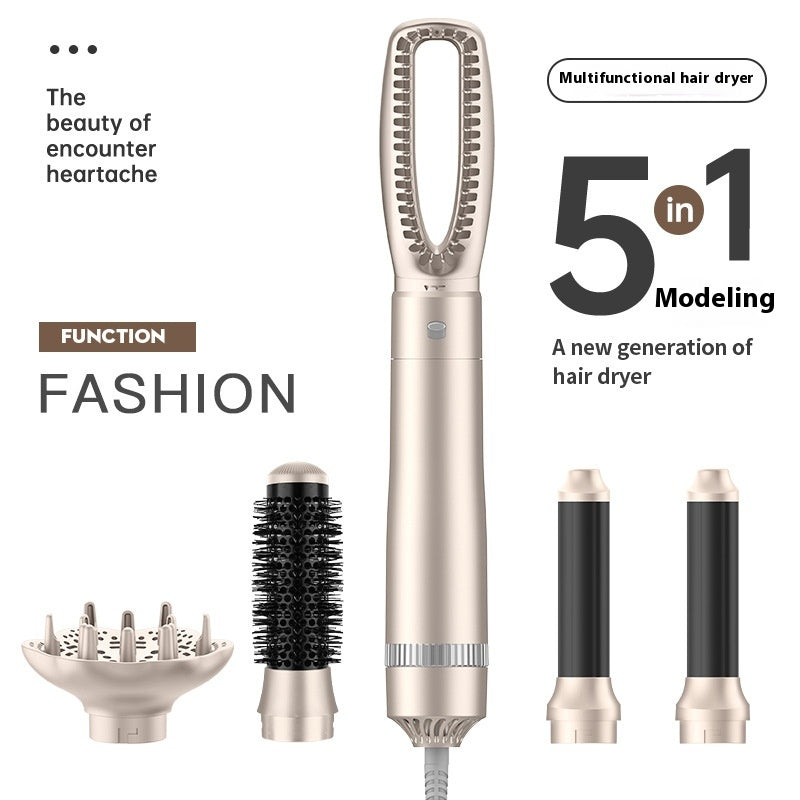 5-in-1 fohnborstel multistyler champagne goud
