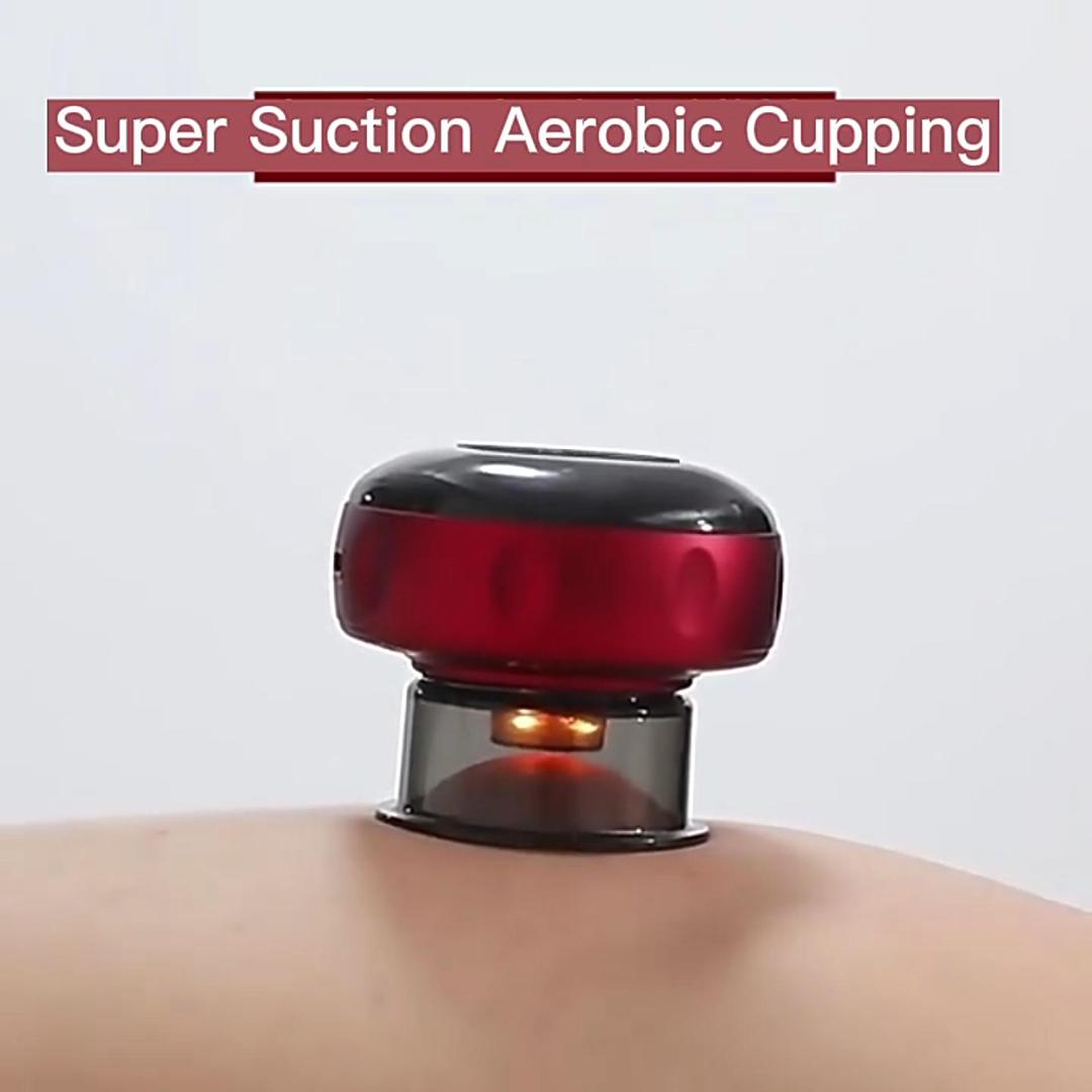 Smart cupping massager