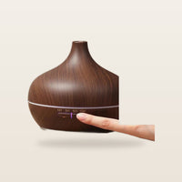 Welvana aroma diffuser 300ml houtlook