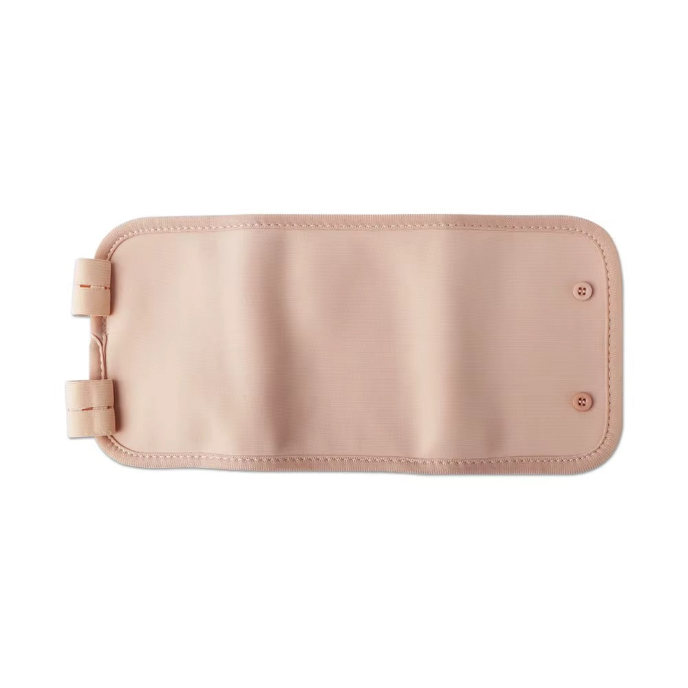 Castor Oil Pack Wrap buitenkant met verstelbare band
